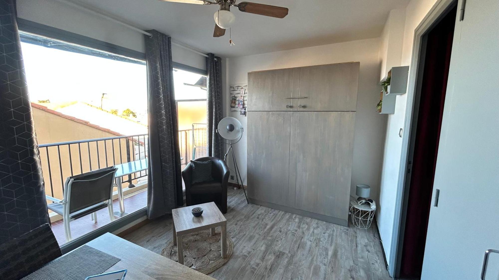 Charmant Studio 20 M De La Plage กาเนต์-อ็อง-รูสซียง ภายนอก รูปภาพ